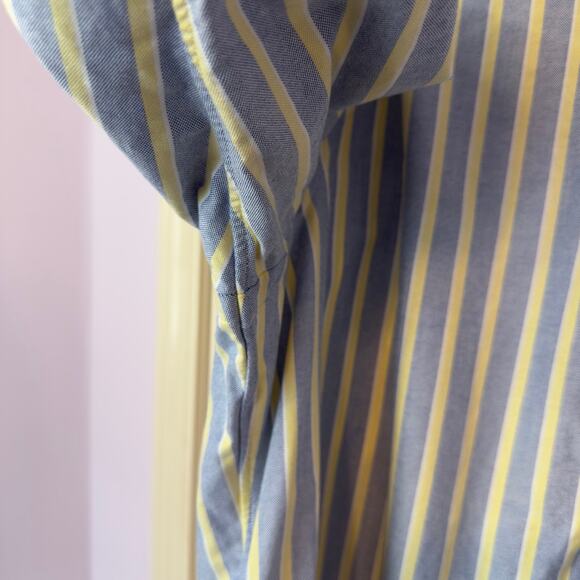 Ralph Lauren Long Sleeve Button Down Striped Shirt Size 16 34/35 Business Casual - Picture 9 of 9
